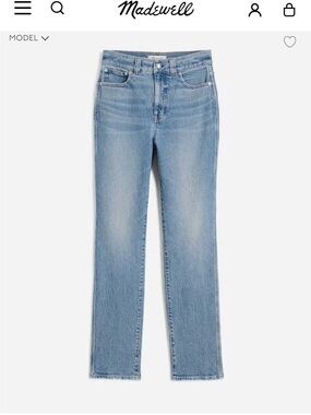 Madewell The Perfect Vintage Jean 27 soft straight